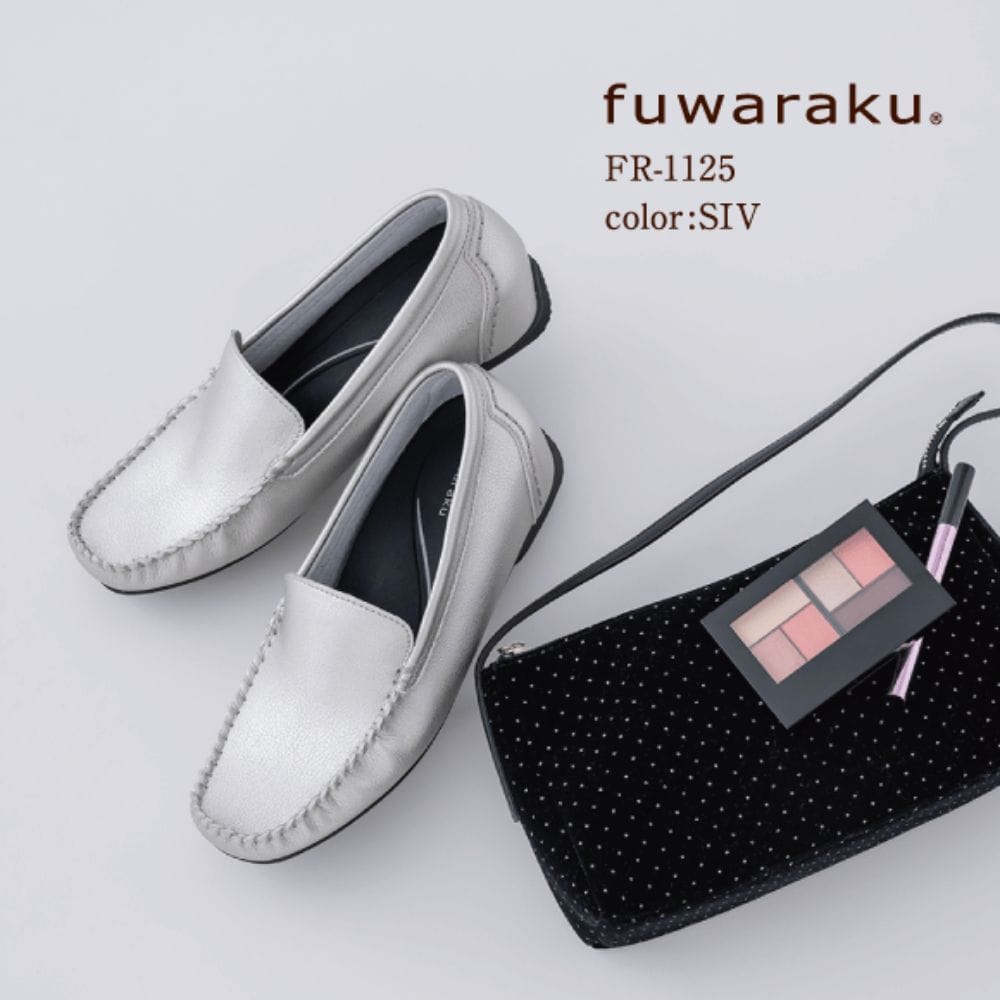 fuwaraku フワラク モカシンシューズ ＜1.0cmヒール＞ 【22.0cm～25.0