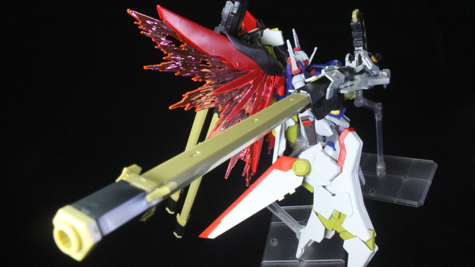 HG デスティニーガンダムSpecII&ゼウスシルエットの素組、ランナー紹介