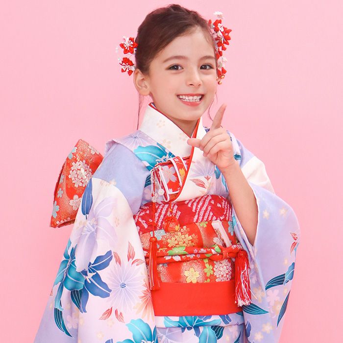 豪華安心15点フルセット】七五三 着物 7歳 女の子 四つ身 雛祭り