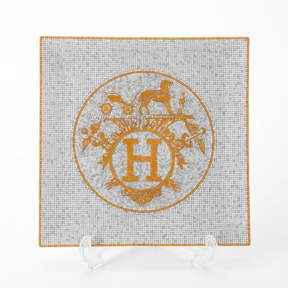 エルメス（HERMES） モザイク ヴァンキャトル プチカレ（プレート） 23