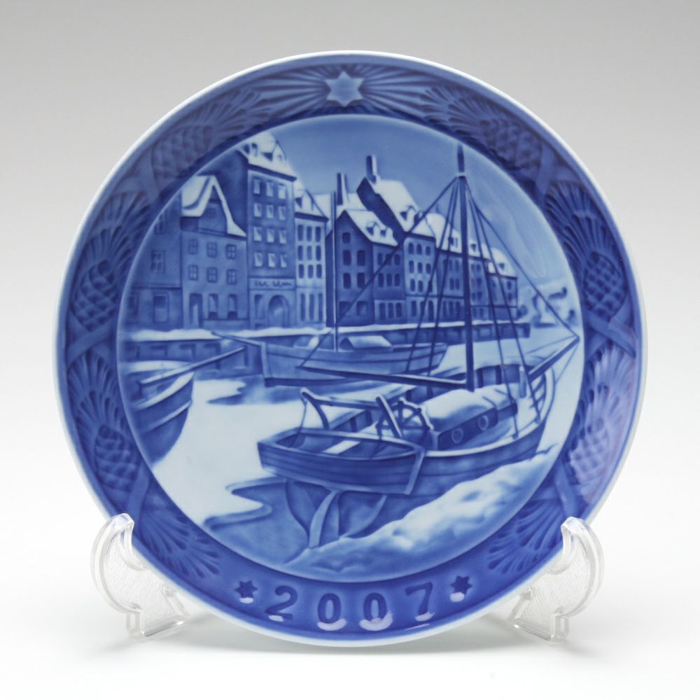 ロイヤルコペンハーゲン（Royal Copenhagen） イヤープレート 2018年