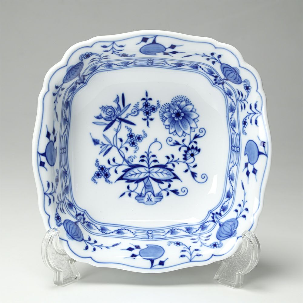 マイセン（Meissen） ブルーオニオン 800101／00264 リーフディッシュ