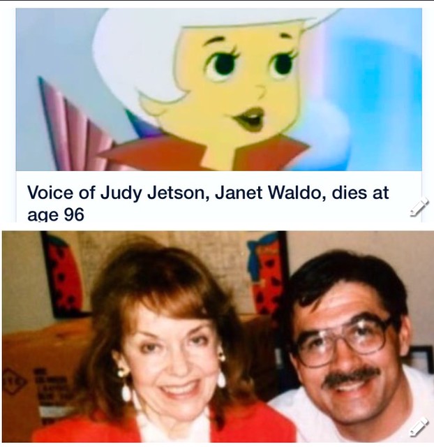 The Late Janet Waldo, Voice of Judy Jetson of The Jetsons | Flickr