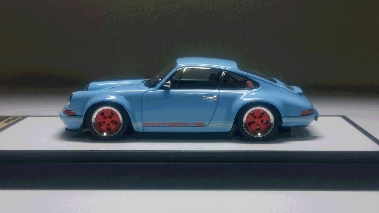 Vision1/43Porsche Singer 911(964)Gulf Blue : ミニカー道中記