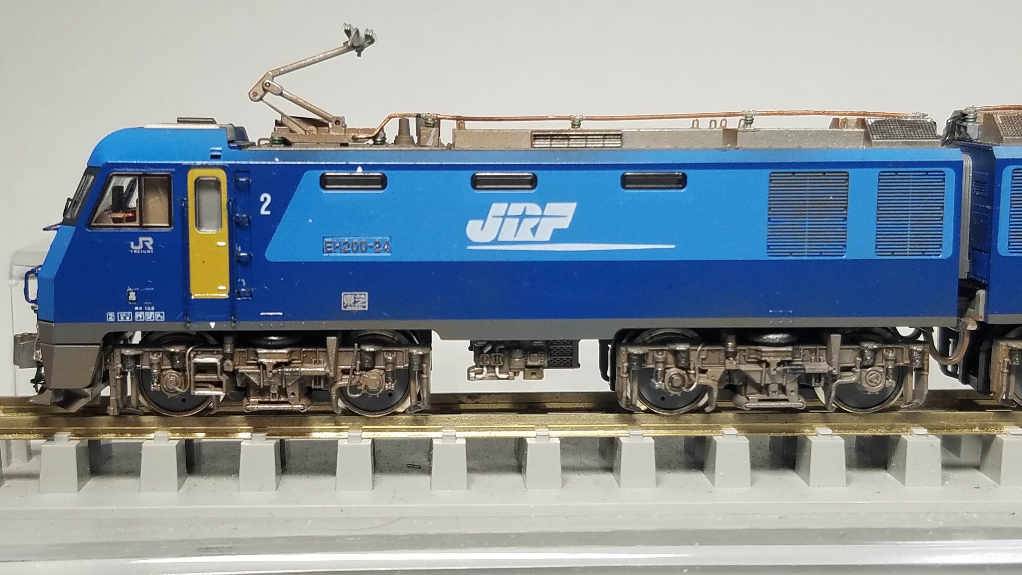 Kato 3045-1 EH200 量産形の加工整備 その④完成 : （仮称）東北本線