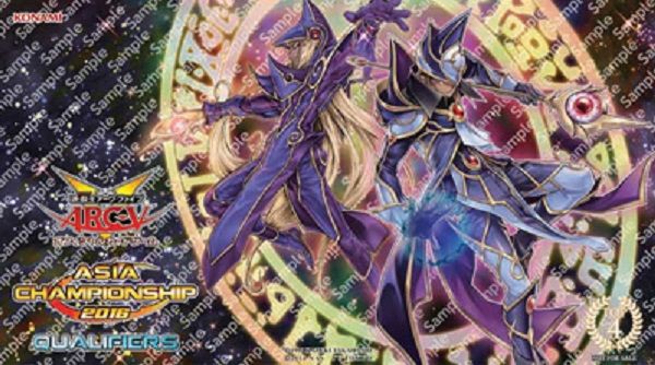 遊戯王 ASIA CHAMPIONSHIP 2016 プレイマット 沈黙の剣士-サイレント