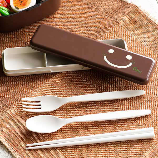 dショッピング |トリオセット 箸 スプーン フォーク OBENTO TIME 18cm