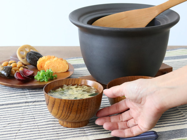 汁椀 子ども用 200ml 木製 漆 茶碗 （ お椀 椀 おわん 味噌汁椀 吸物椀