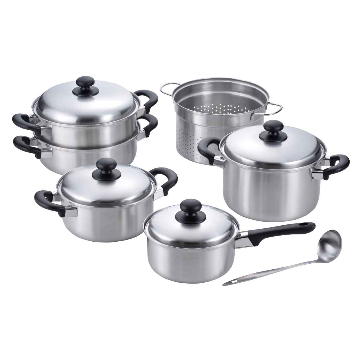 調理器具 6点セット 燕三 IHキッチンセットB 日本製 （ IH対応 ガス火
