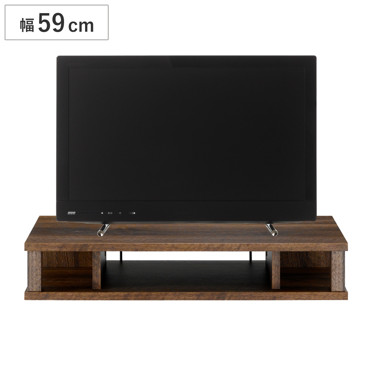 ちょい足しラックプラス 幅59cm 背面収納付 テレビ台 AVボード （ TV台