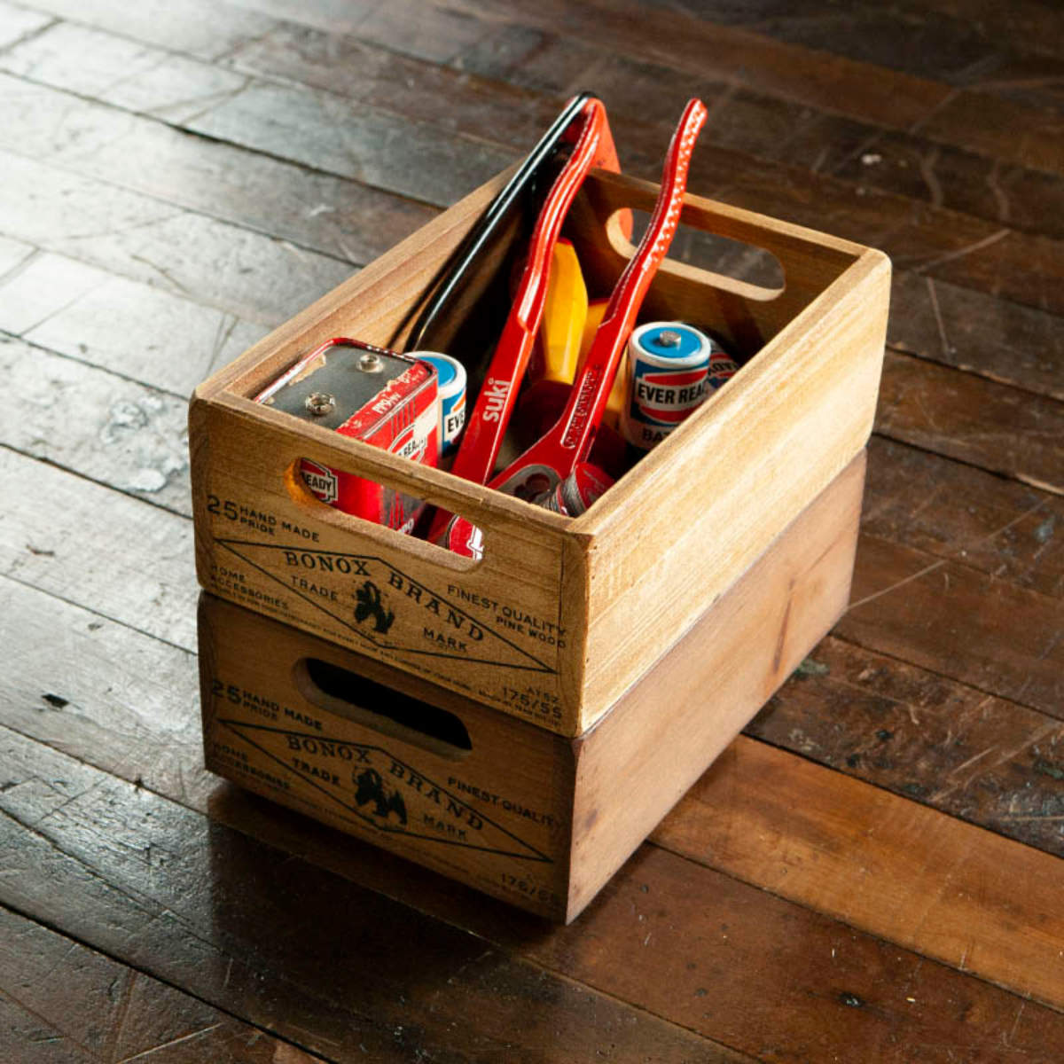 小物収納 ダルトン DULTON WOODEN STOCKER BOX NATURAL ウッデン
