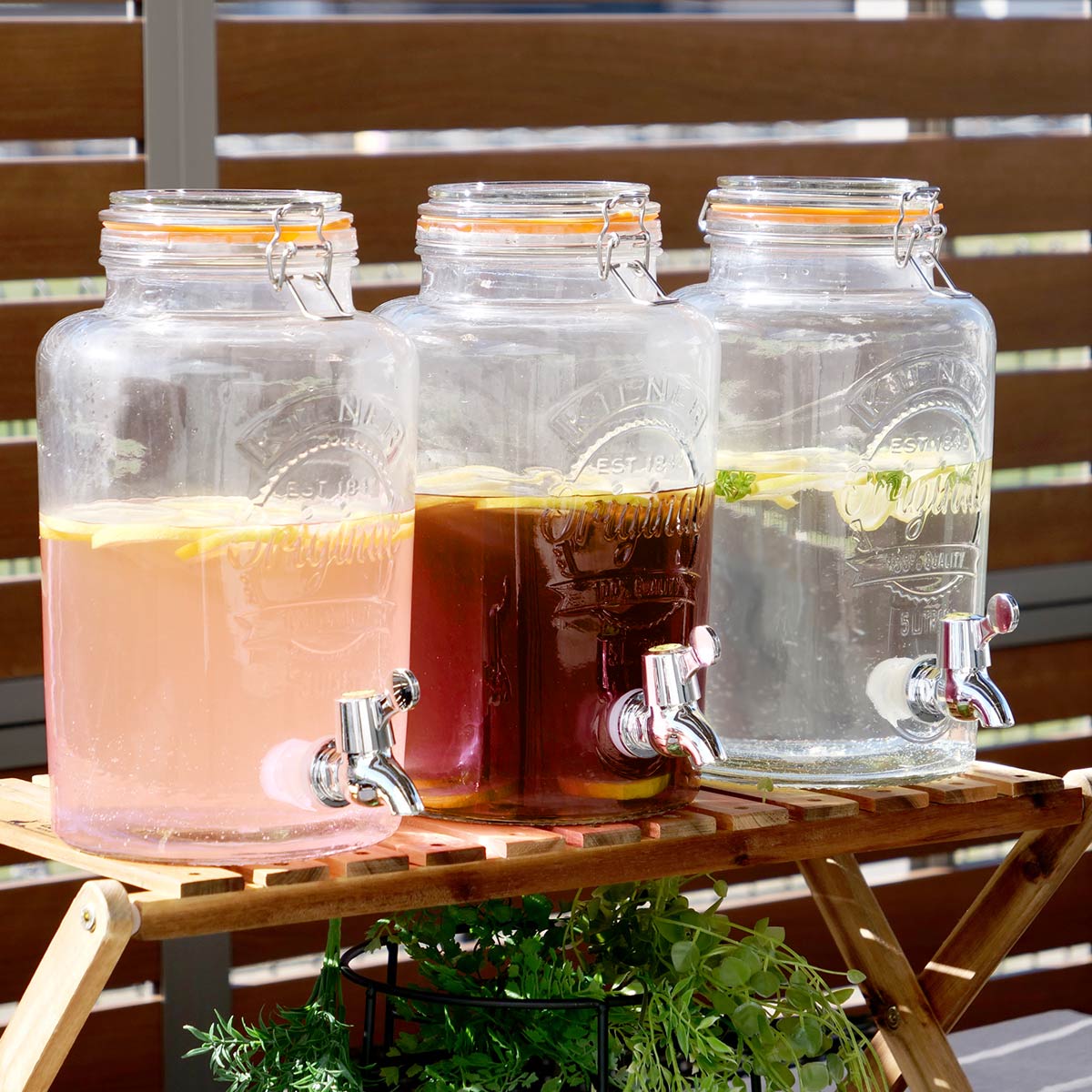 dショッピング |ドリンクサーバー 5L Kilner キルナ―ディスペンサー