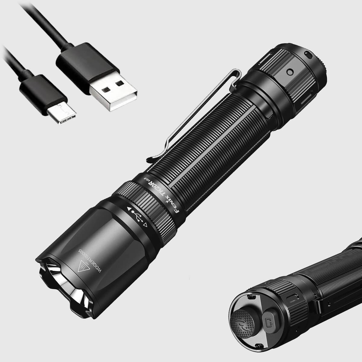 Fenix TK20R v2.0 Rechargeable Tactical Flashlight – LumenTac