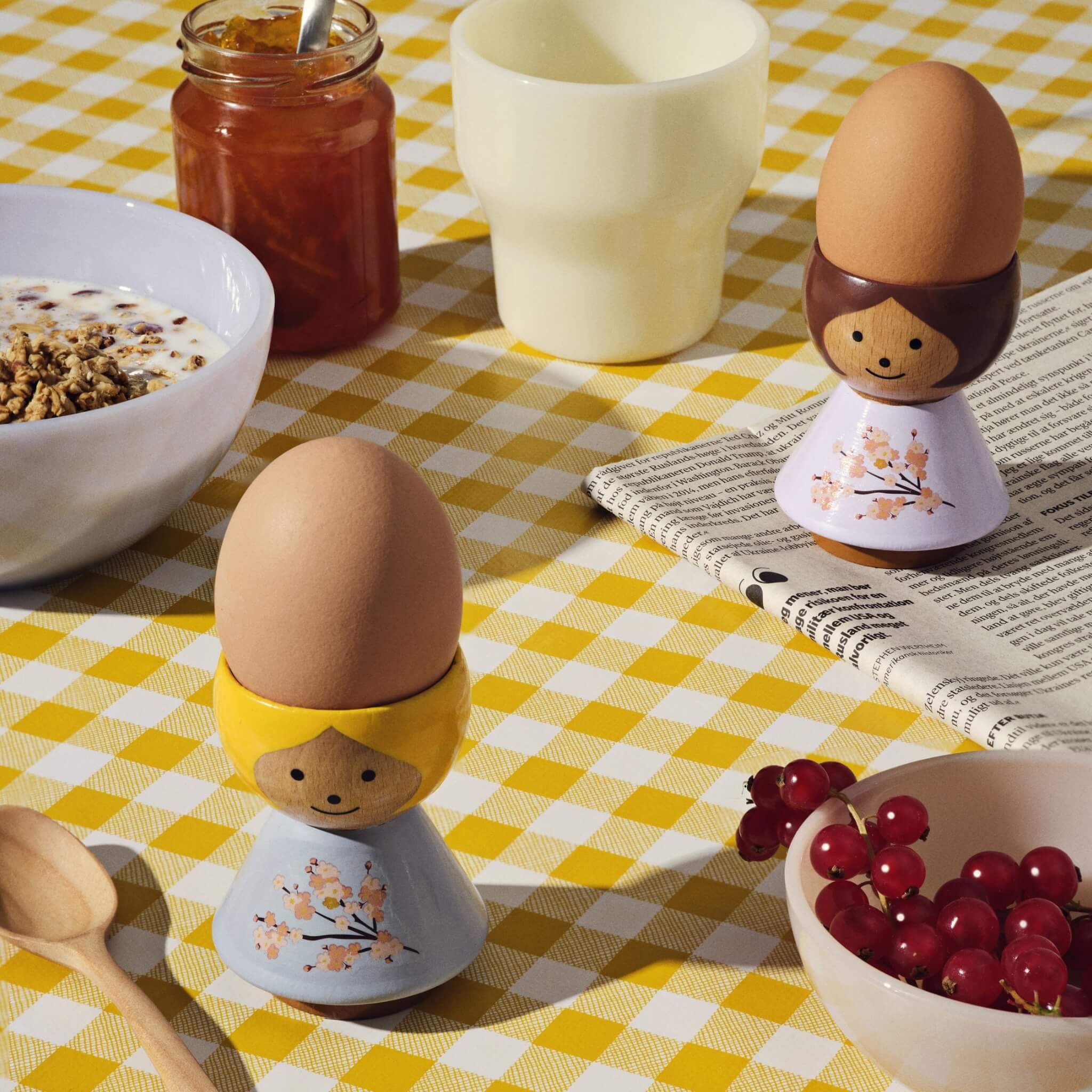 Hazel Egg Holder | Bordfolk Collection – Lucie Kaas