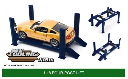 Amazon.com: Four Post Lift For 1/18 Scale Diecast Model Cars by