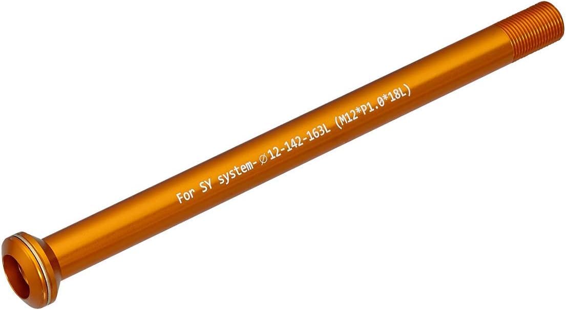 Amazon | ケーシーエヌシー(KCNC) スルーアクスル ゴールド 12mm×142mm