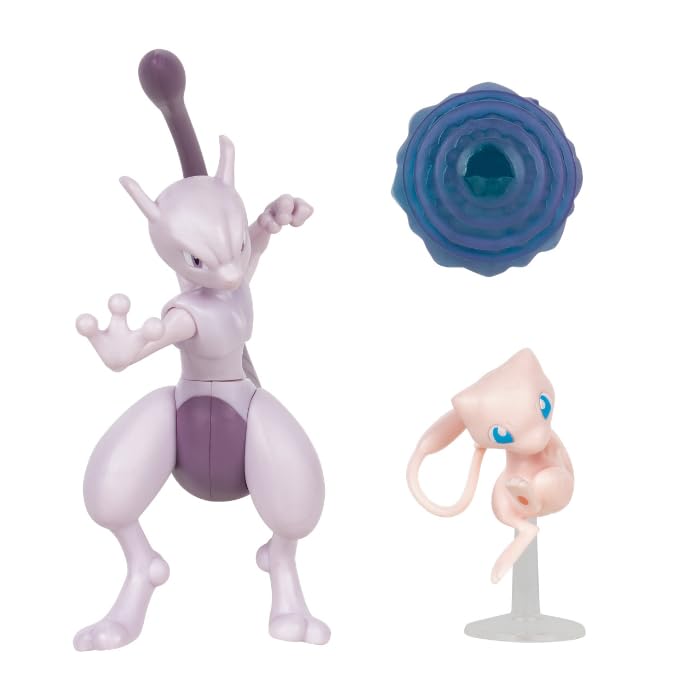 Amazon.co.jp: ポケモン バトルフィギュアセット 2パック ミュウと
