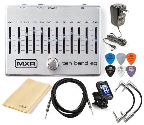 Amazon | MXR M108S 10バンド EQ デュアル出力 トゥルーバイパス