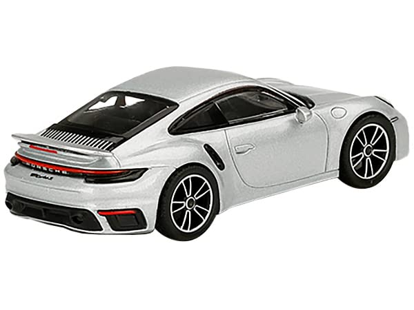 Amazon.com: Truescale Miniatures 911 Turbo S GT Silver Metallic