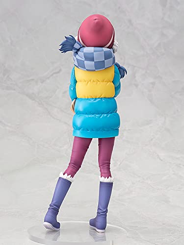 Amazon | ゆるキャン△ 斉藤恵那&ちくわ 1/7スケール プラスチック製
