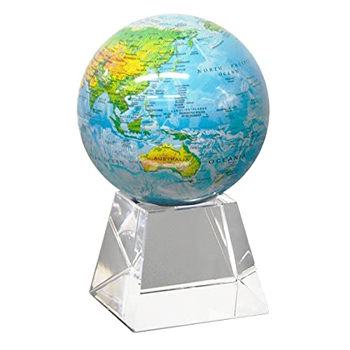 Amazon | MOVA Globes ムーバグローブ クリスタルガラス台座 ゆっくり