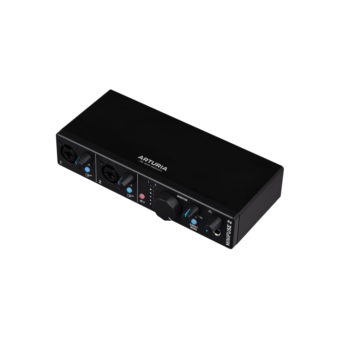 Amazon.com: Arturia - MiniFuse 2 - Compact USB Audio & MIDI