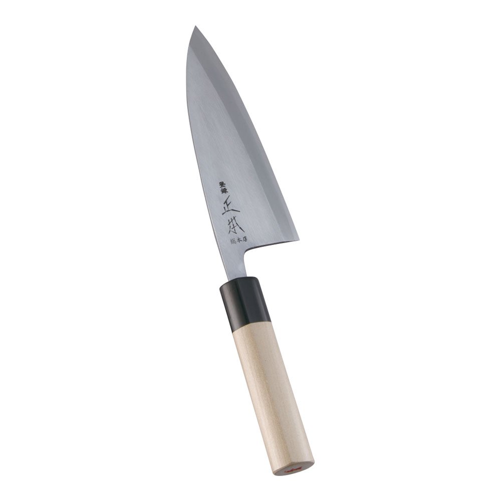 Amazon｜正本総本店 本霞・玉白鋼 出刃庖丁 15cm 刀身:玉白鋼、柄:水