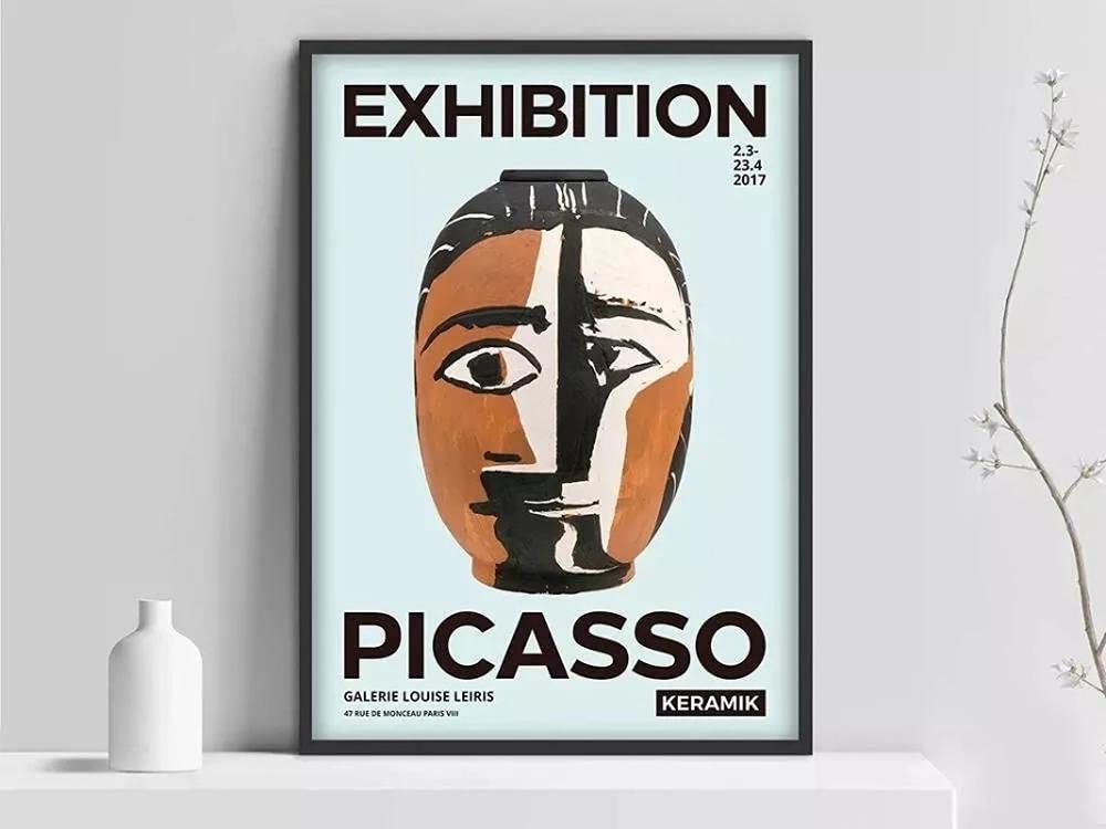 ピカソ ピカソ展で購入したもの 額40×30 ピカソ ピカソ展で購入