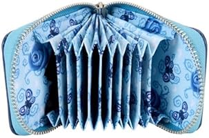 Amazon.com: Loungefly Corpse Bride Scraps Accordion Zip Around