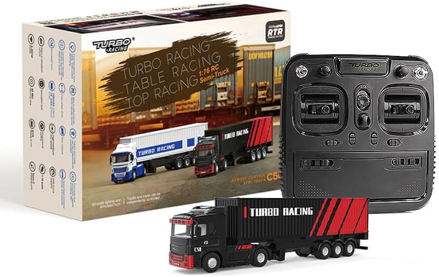 Amazon.co.jp: ターボレーシング C50 ラジコントラック けん引トラック