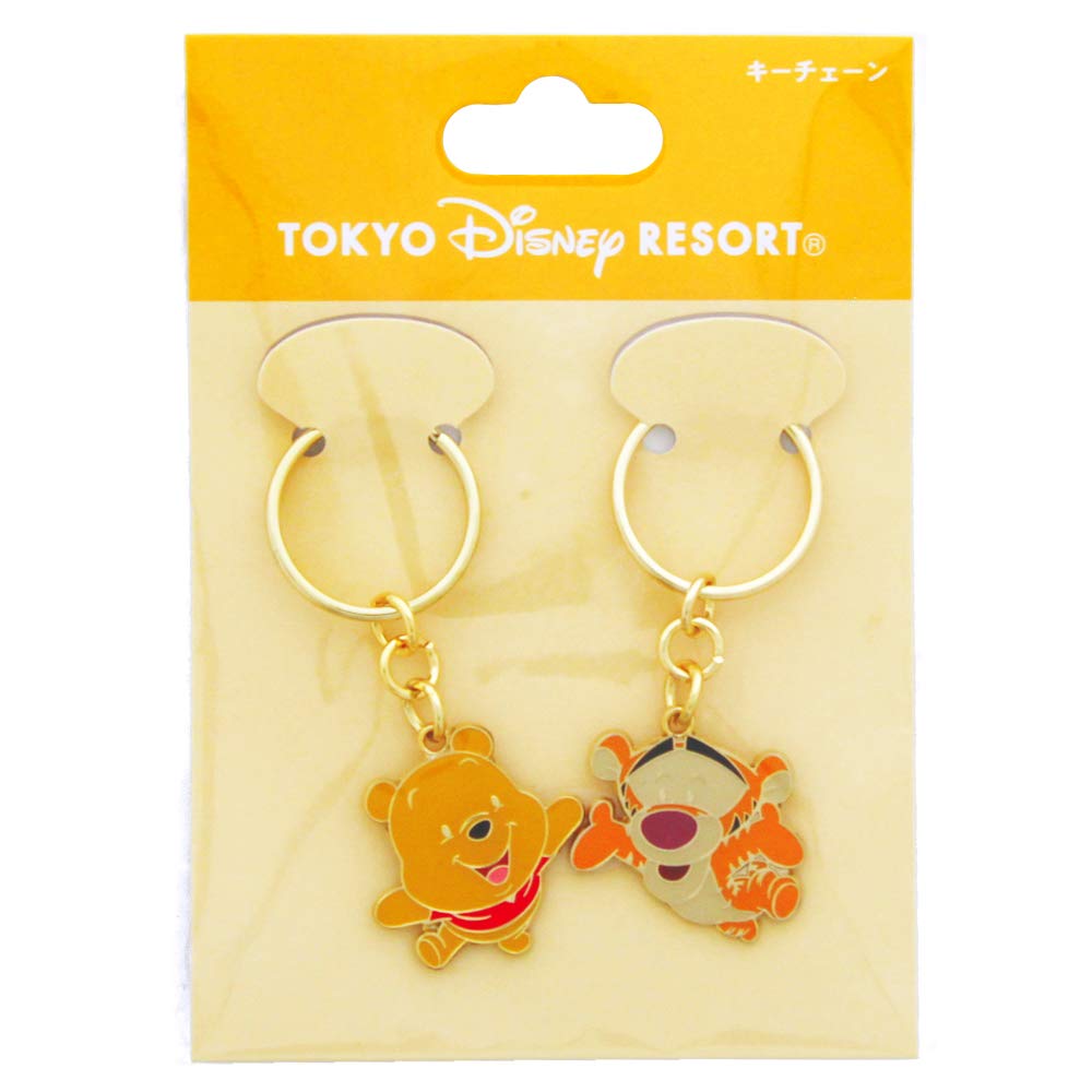 Amazon.co.jp: DRT プーさん ＆ ティガー キーチェーン セット