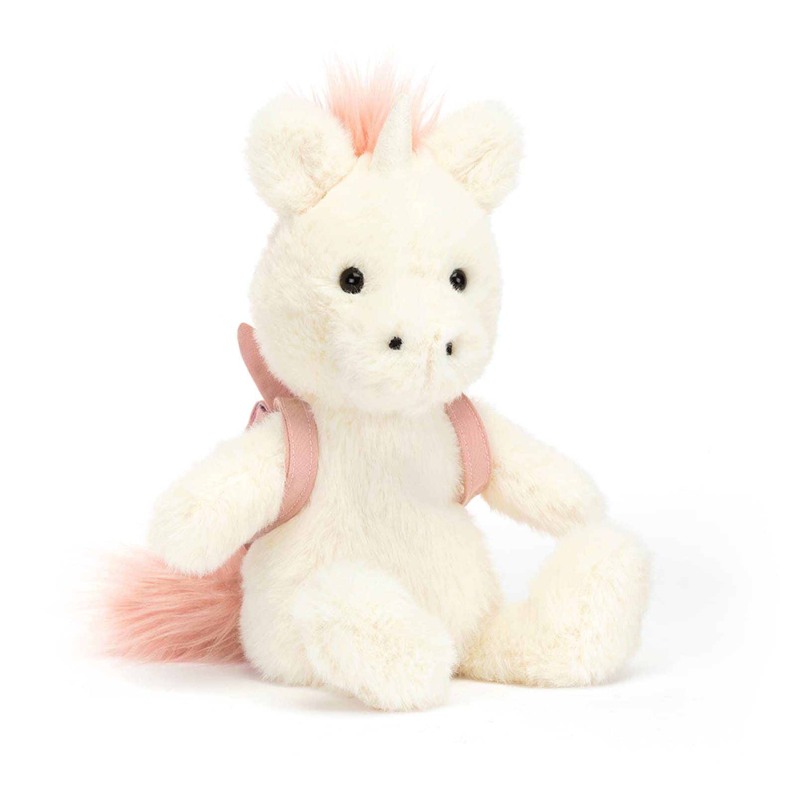 Amazon.co.jp: Jellycat バックパック ユニコーン ぬいぐるみ 8.5