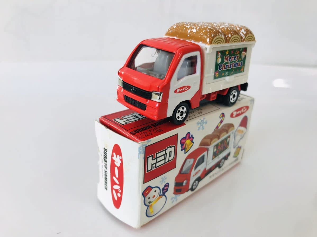 Amazon.co.jp: トミカ 第一パン スバル サンバー トラック クリスマス