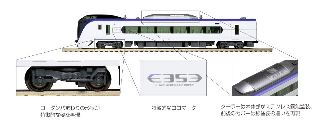 Amazon | カトー(KATO) Nゲージ E353系 あずさ・かいじ 3両付属編成