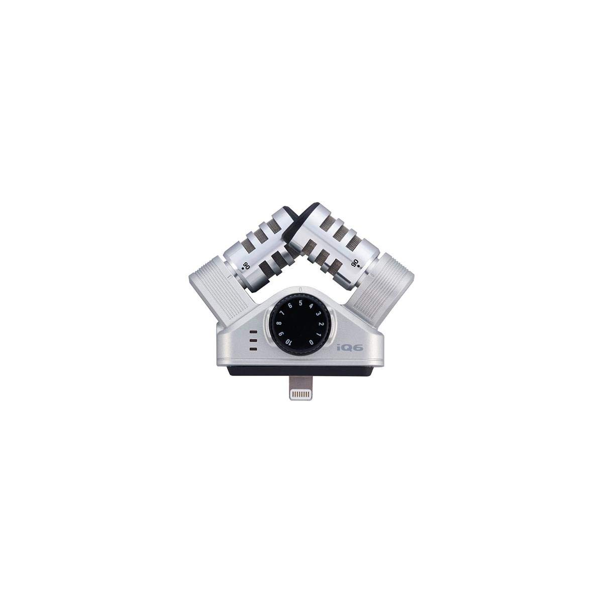 Amazon.com: Zoom iQ6 Stereo X/Y Microphone for iPhone/iPad