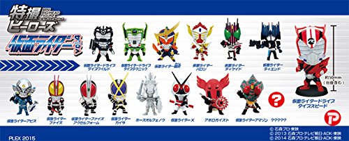 Amazon | 特撮ヒーローズ 仮面ライダー vol.4 シークレット込み全16種