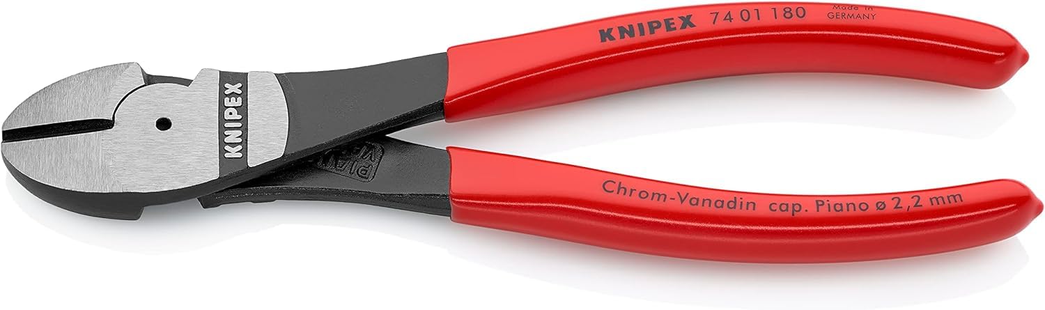 Amazon.co.jp: KNIPEX クニペックス 硬線用 強力型斜ニッパー 全長