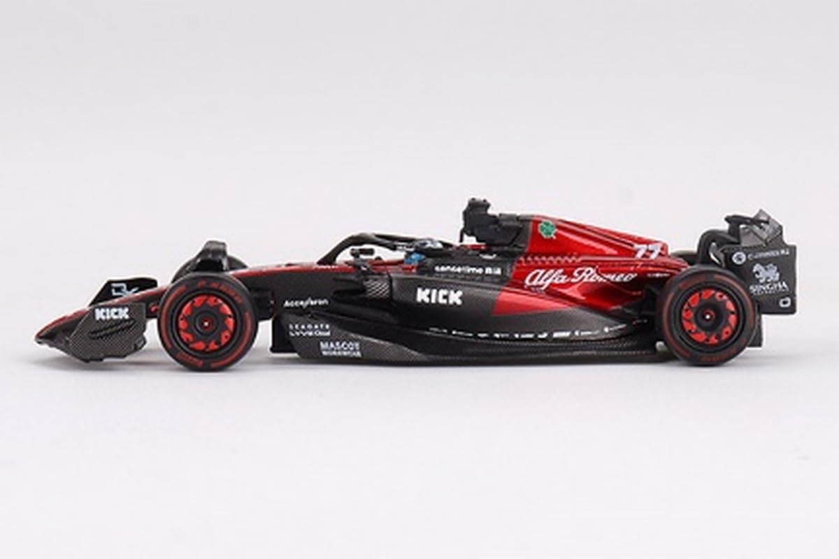 Amazon.com: MINI GT - Alfa Romeo F1 F1 C43 77 Valtteri Bottas