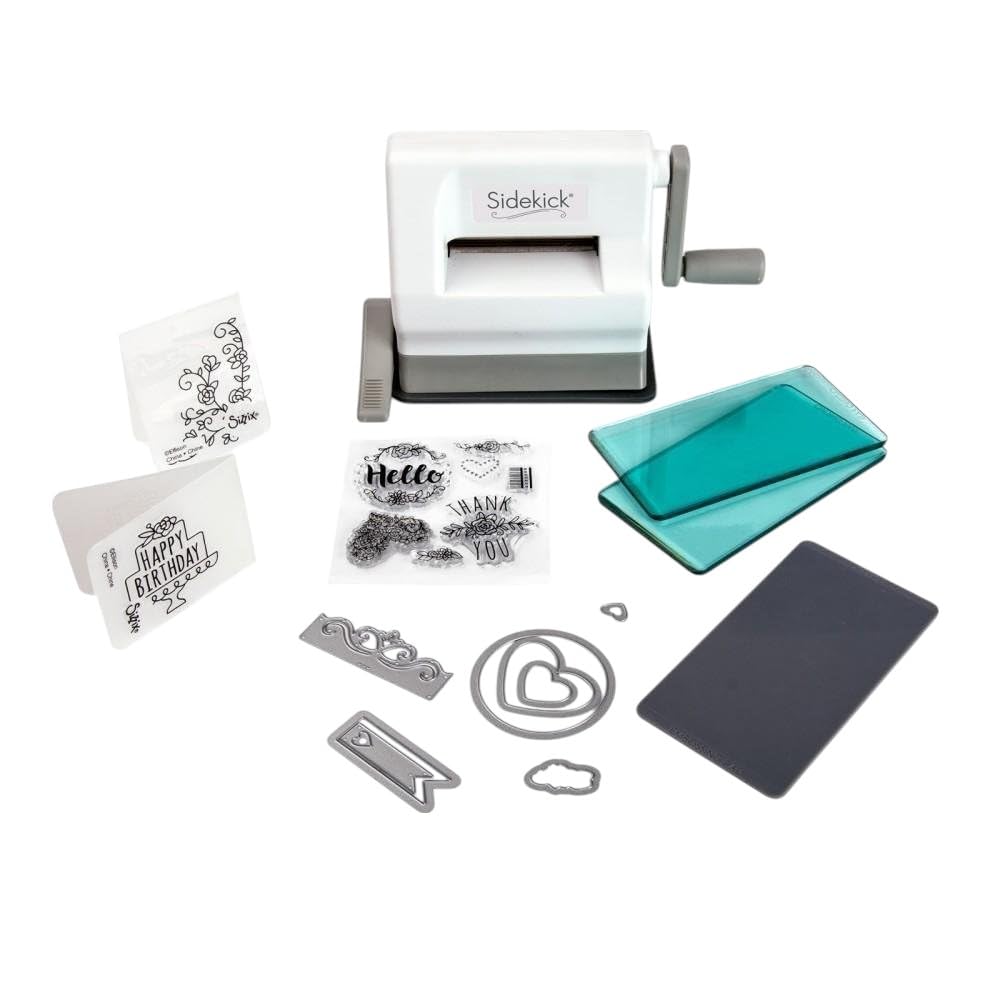 Amazon.co.jp: Sizzix サイドキック スターターキット（ホワイト