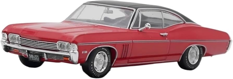 Amazon | ミニカーモデル 1:43スケール シボレー インパラ SS 427 1968