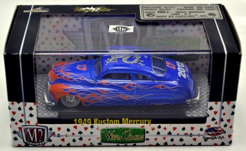 Amazon.com: M2 Machines 1:64 Wild-Cards PremiumEdition 1949 Kustom