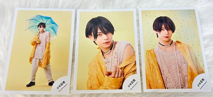 Amazon.co.jp: 織山尚大 公式写真 グリフォ Seasonal Photo 3枚セット