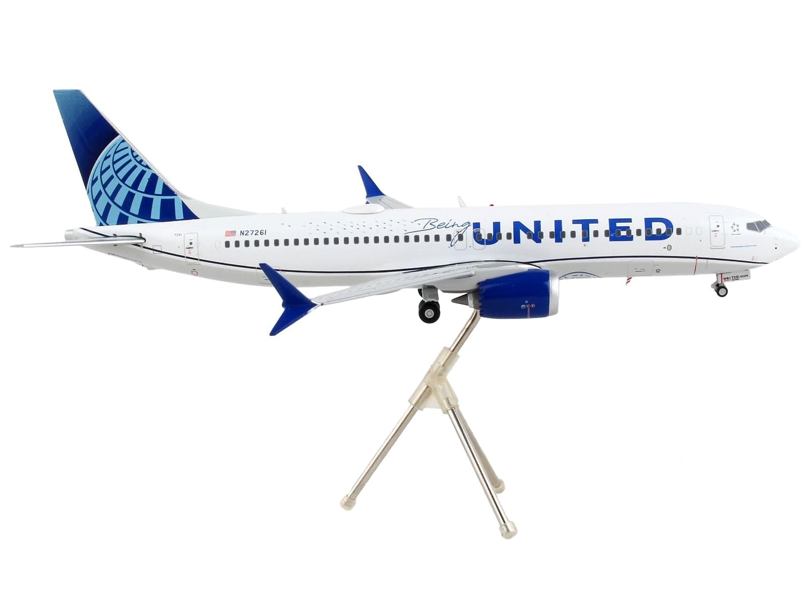 Amazon | Gemini200 1/200 737 MAX 8 ユナイテッド航空 Being United