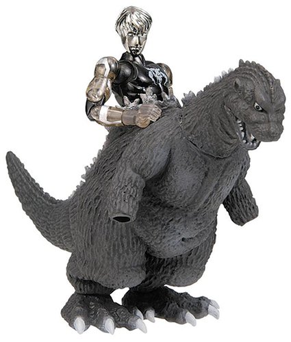 Amazon | 着ぐるミクロマン 初代ゴジラ(モノクロVer) | フィギュア