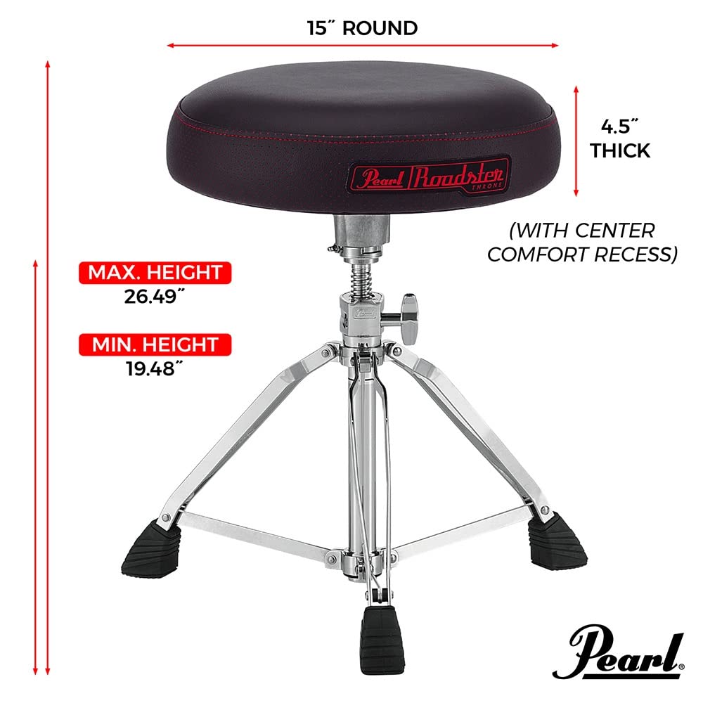 Amazon.co.jp: Pearl パール Roadsterドラムスローン D-1500 : 楽器