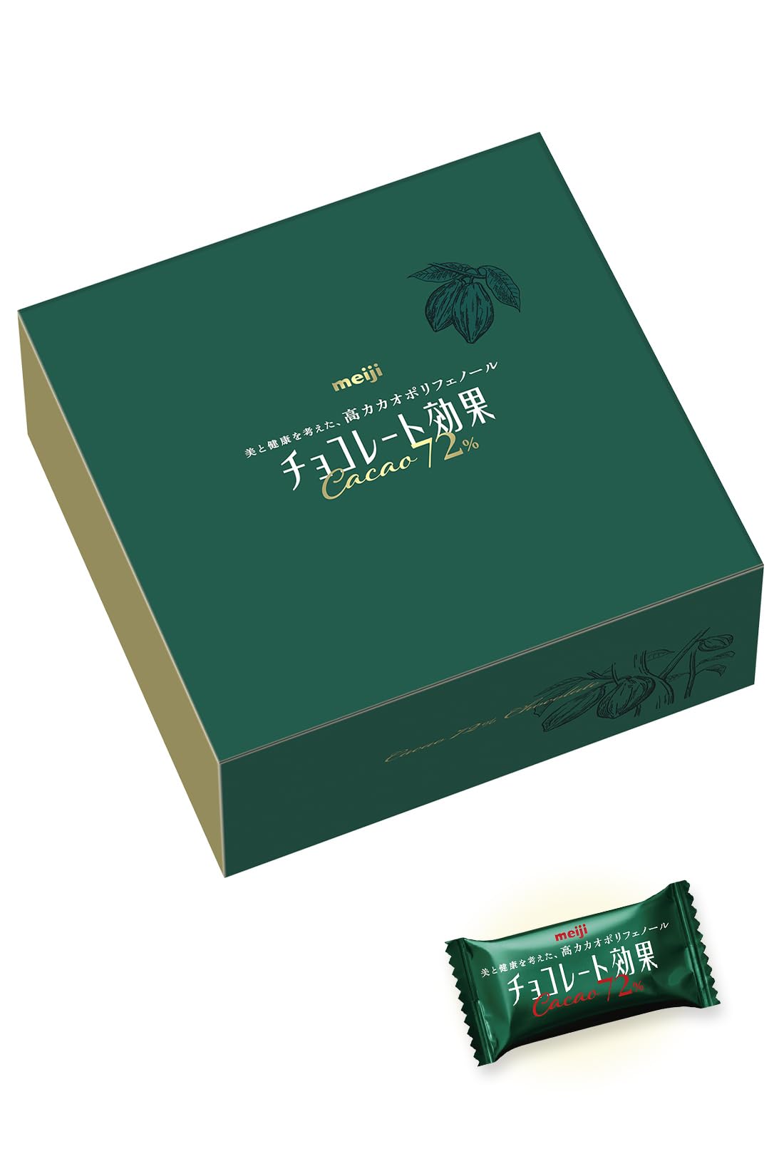Amazon.co.jp: チョコレート効果 明治 カカオ72%大容量ボックス 1kg
