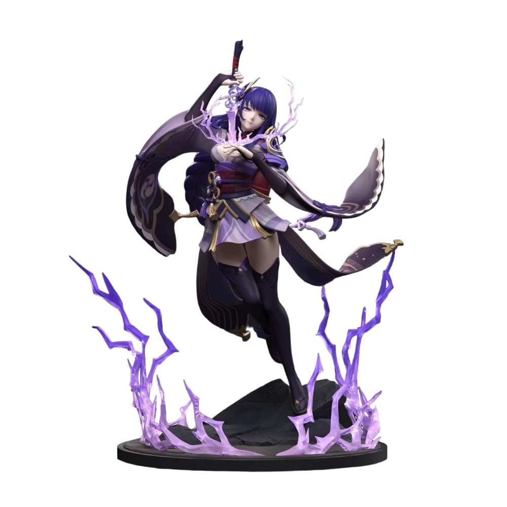 Amazon.co.jp: hiyanan 原神 稲妻 雷電将軍 フィギュア キャラクター