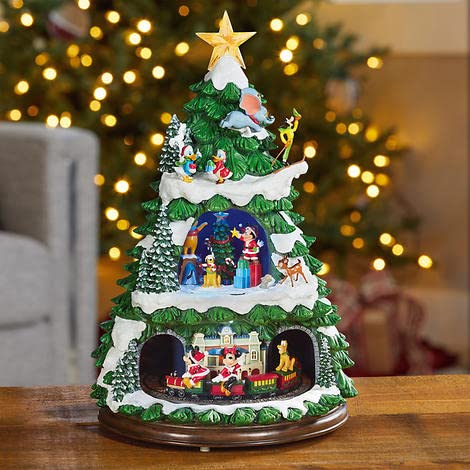 MOMENTS IN TIME Disney Licensed Animated Tree, Tabletop Decor with