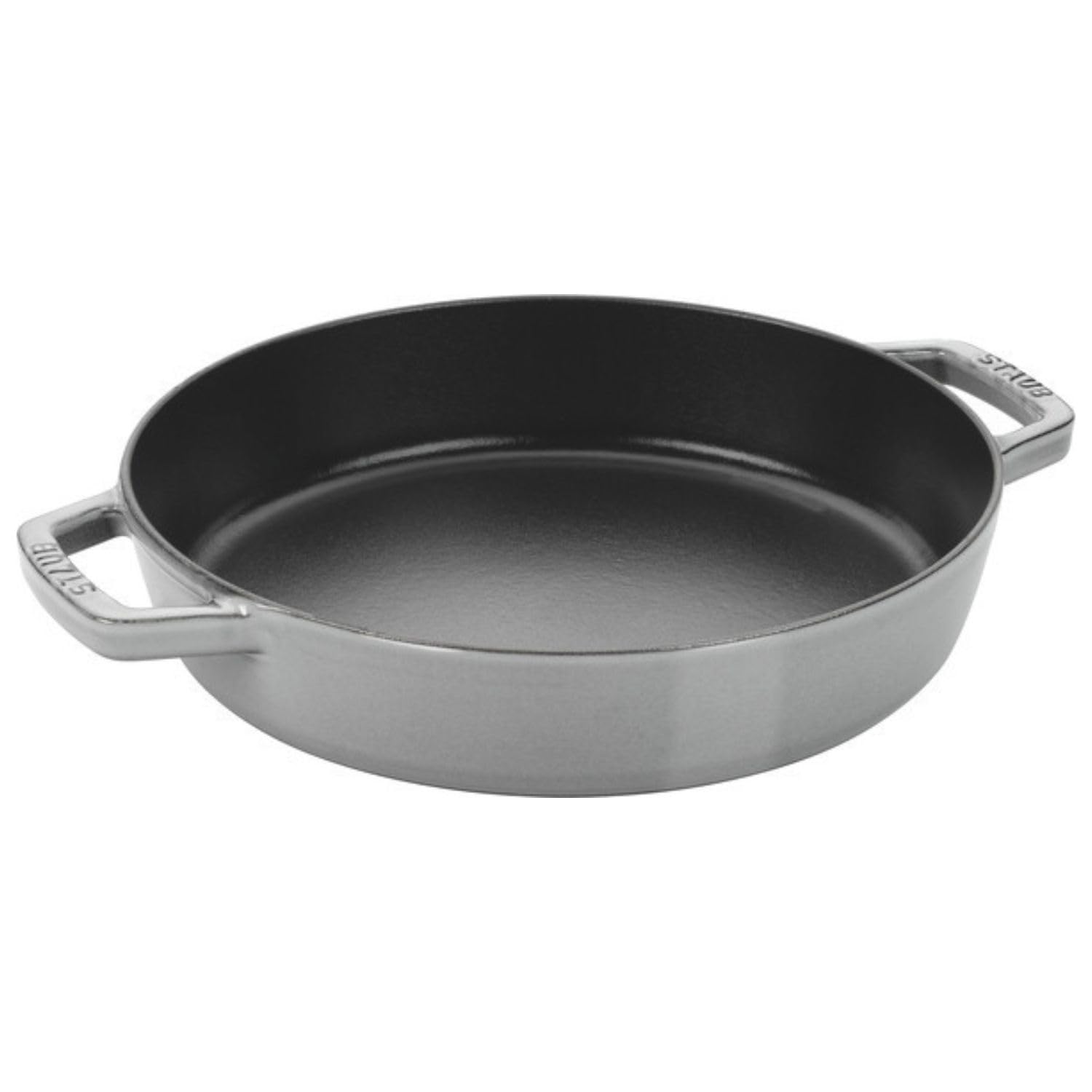 Amazon｜staub ストウブ 「 両手フライパン グレー 20cm 」 スキレット