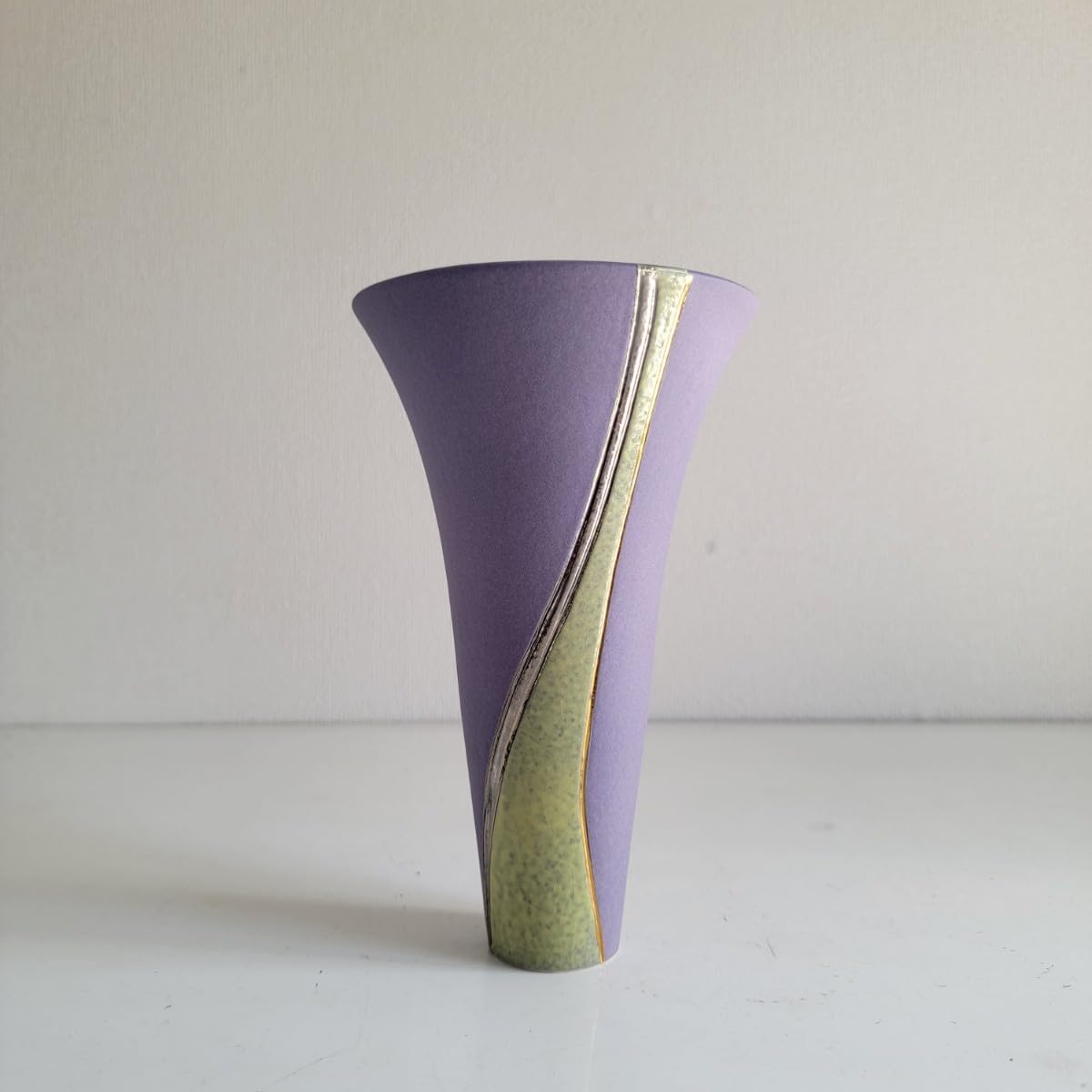 池坊 いけばな 古流 龍生派 小林正明 陶花器 華道具 花瓶 高さ40cm